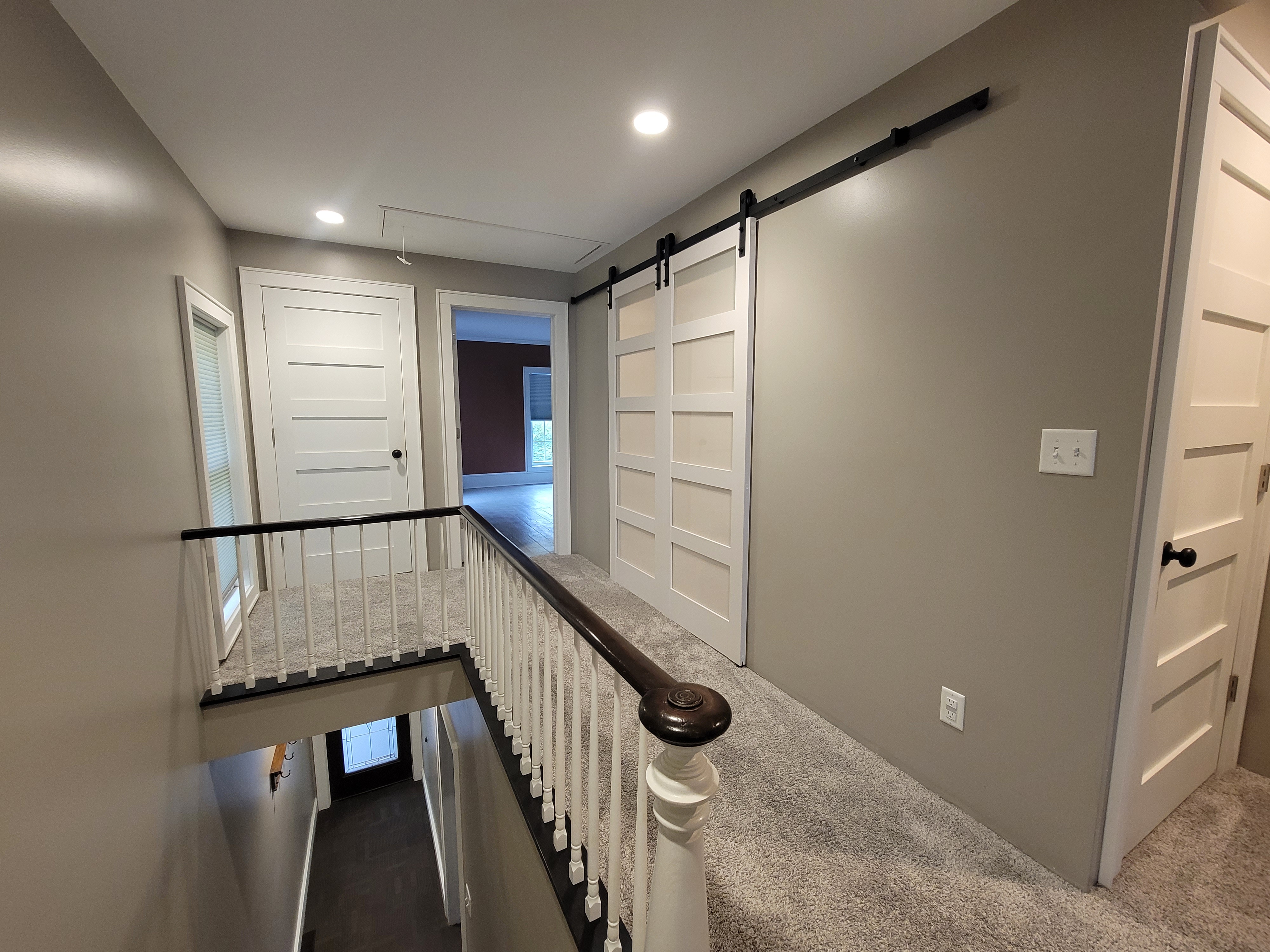 Upstairs